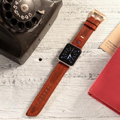 VAGAVE Apple Watch 10 11 46mm Ultra 1 2 3 49mm, 42 44 45 mm Uyumlu Deri Kordon Kayış 3 4 5 6 7 se 8 9 ultra ultra2 42mm 44mm 45mm 49 mm - Üçİp
