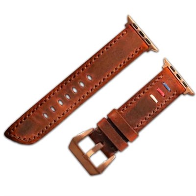VAGAVE Apple Watch 10 11 46mm Ultra 1 2 3 49mm, 42 44 45 mm Uyumlu Deri Kordon Kayış 3 4 5 6 7 se 8 9 ultra ultra2 42mm 44mm 45mm 49 mm - Üçİp