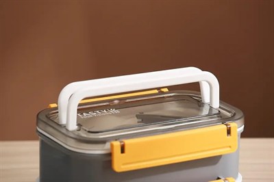 Vagonlife Çift Katmanlı Paslanmaz Çelik Beslenme Kabı-1600 ml Beslenme Kutusu (Mavi)