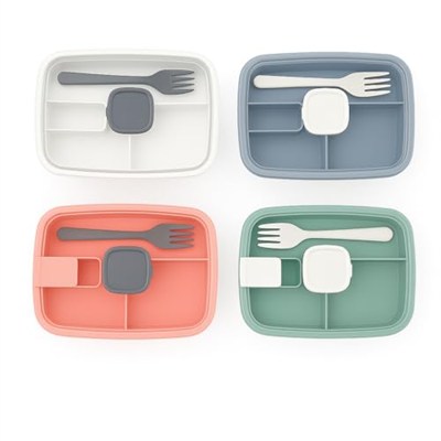Vakumlu Lunchbox Yemek Kabı – Sızdırmaz, Taşınabilir ve Sağlıklı Saklama Kutusu | Çatal Kaşık Bölmeli | Gıda Dostu (YAVRUAĞZI)