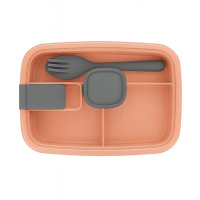 Vakumlu Lunchbox Yemek Kabı – Sızdırmaz, Taşınabilir ve Sağlıklı Saklama Kutusu | Çatal Kaşık Bölmeli | Gıda Dostu (YAVRUAĞZI)