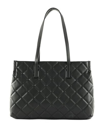 Valentino Bayan Tote Bag/Omuz Çantası/Shopper OCARINA Siyah Suni Deri Vegan