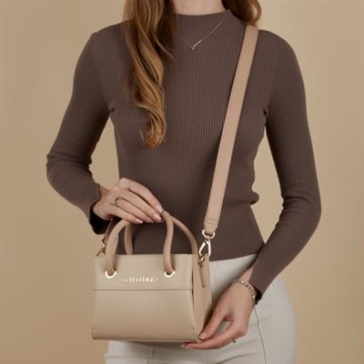 VALENTINO Kadın Alexia Tote, S, Doğal renkler, S