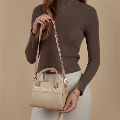 VALENTINO Kadın Alexia Tote, S, Doğal renkler, S