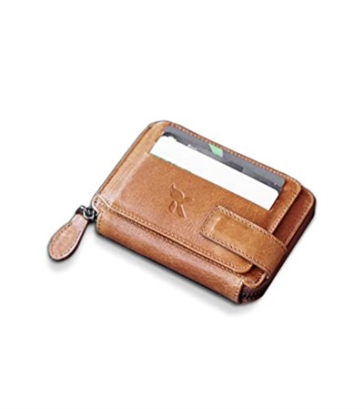 Valerian Calypso - Kartlık Para Portföy Taba Renk - Unisex