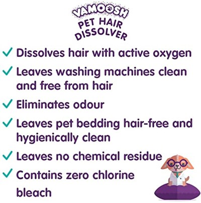 Vamoosh Haustierhaar-Dissolver 3 x 100 g