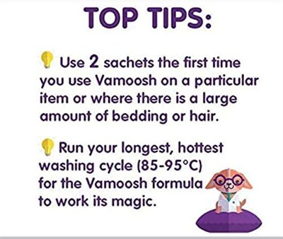 Vamoosh Haustierhaar-Dissolver 3 x 100 g