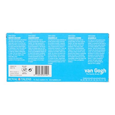 Van Gogh Sulu Boya Seti 10 Renk X 10 Ml.Tüp (Basıc Set)