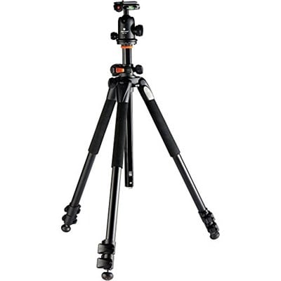 Vanguard Alta Pro 263AB 100 Alüminyum Tripod, SBH-100 Küresel Başlı, Sony, Nikon, Canon DSLR Kameralar için, Siyah