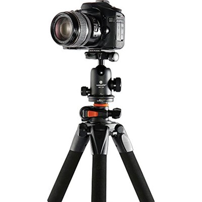 Vanguard Alta Pro 263AB 100 Alüminyum Tripod, SBH-100 Küresel Başlı, Sony, Nikon, Canon DSLR Kameralar için, Siyah