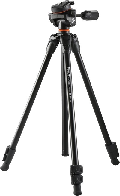 Vanguard Espod Cx 203Ap, Foto/Video Tripod, Max Yükseklik 155cm, Siyah