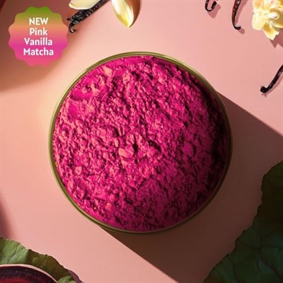 Vanilla Pink Matcha - Vanilya Aromalı Pembe Superfood Matcha Tozu, 25 Gr