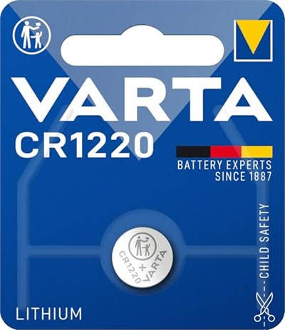 VARTA CR 1220 Electronics