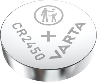 Varta Lityum pil CR 2450, 560 mAh, 3 V, tekli blister