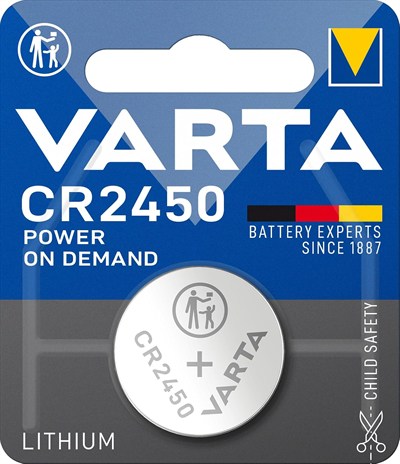 VARTA POWER ON DEMAND CR2450 Bli 1x10