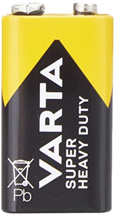 VARTA Superlife 1 x 9 V Çinko Karbon Pil