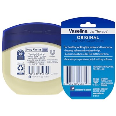 Vaseline Jel Krem Original Blueseal Pure Petroleum Jelly 100 Ml