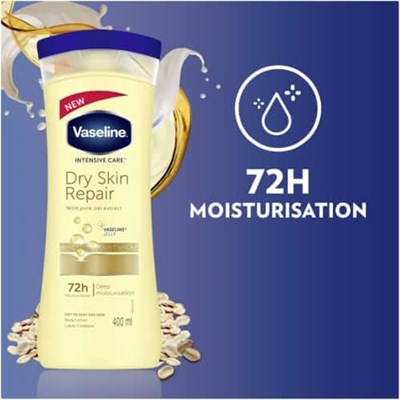 Vaseline Vücut Losyonu Dry Skin Repair Onarıcı 400ML