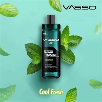VASSO Saç Toniği | Tüm Saç Tipleri İçin | Besleyici | cool fresh 260 ml
