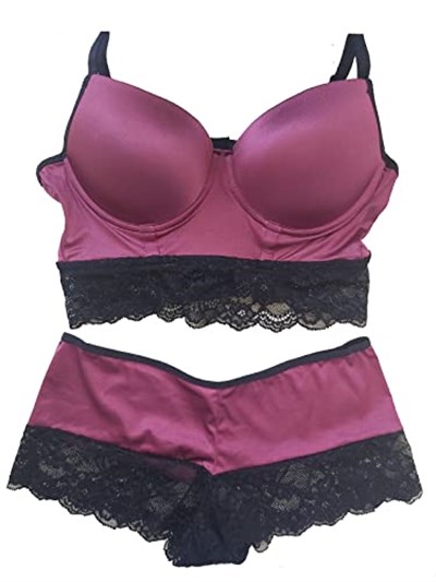Venüs Dolgulu Bralet Takım Kırmızı 80B