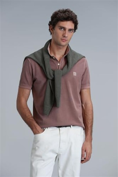 Vernon Smart Erkek Polo Tişört Koyu Gri