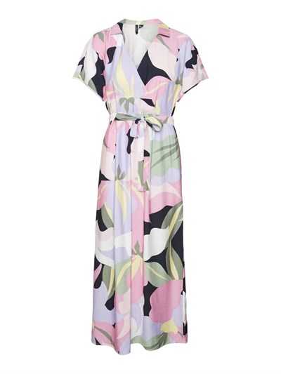 VERO MODA VMCIA ILA SS CALF DRESS WVN Elbise Kadın