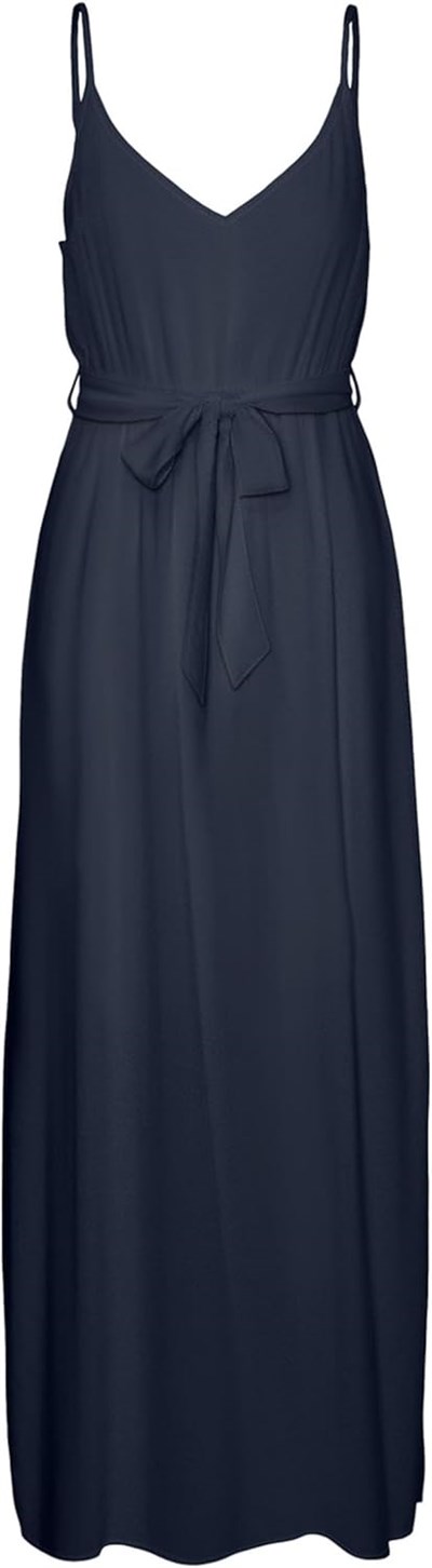 VERO MODA VMEASY JOY SLIT MAXI V-NECK DRESS WV GA Elbise Kadın
