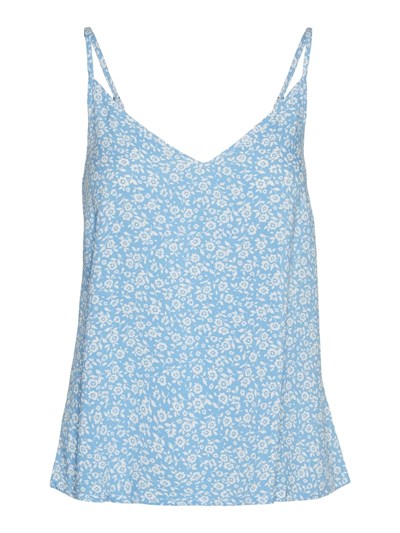 VERO MODA VMEASY JOY V-NECK SINGLET WVN GA Tişört Kadın