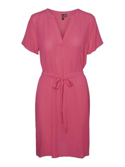 VERO MODA VMGABBI SS SHORT DRESS WVN GA Elbise Kadın