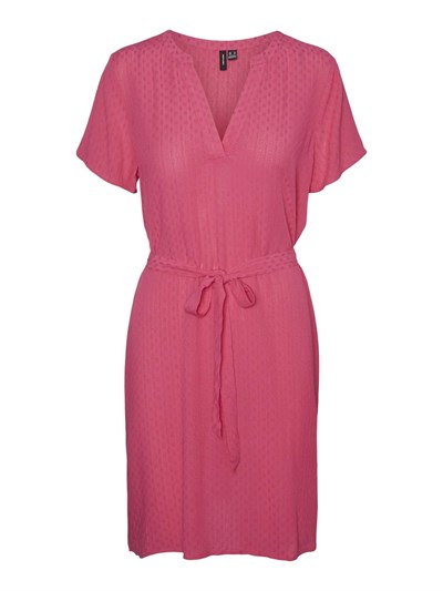 VERO MODA VMGABBI SS SHORT DRESS WVN GA Elbise Kadın