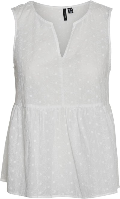 VERO MODA VMKATTY SL TOP WVN Tişört Kadın