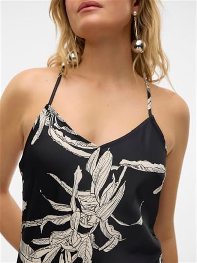 VERO MODA VMKEILA STRAP CALF DRESS VMA Elbise Kadın