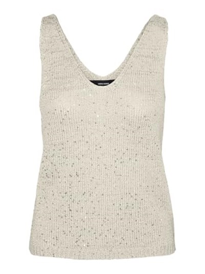 VERO MODA VMLEILANI SL V-NECK TOP Kazak Kadın