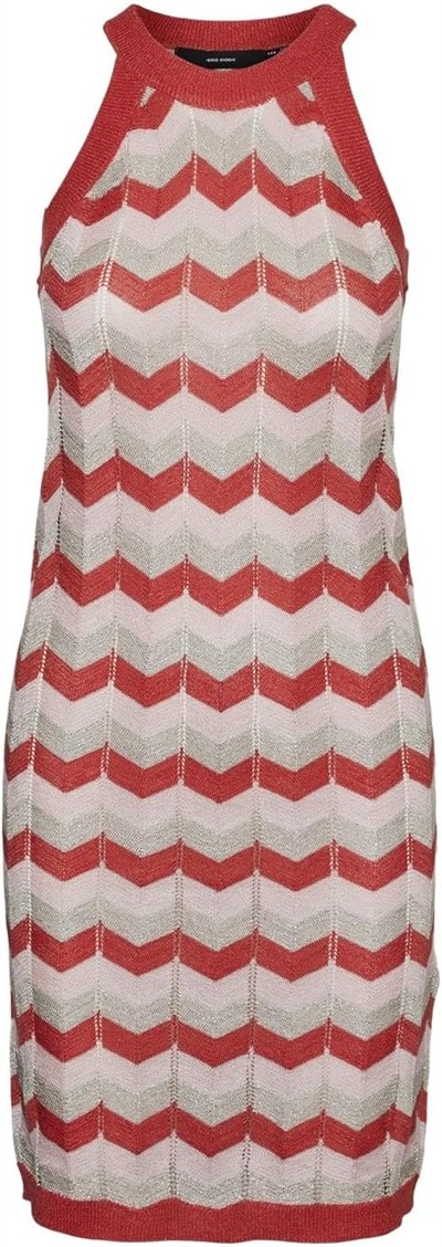 VERO MODA VMMISA SL HALTERNECK SHORT DRESS Elbise Kadın