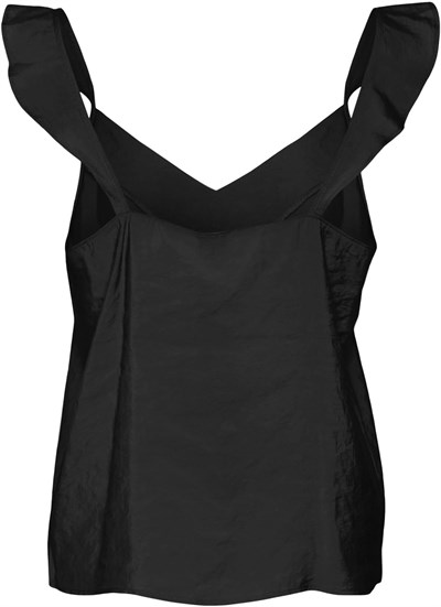 VERO MODA VMQUEENY FRILL SINGLET WVN GA Tişört Kadın