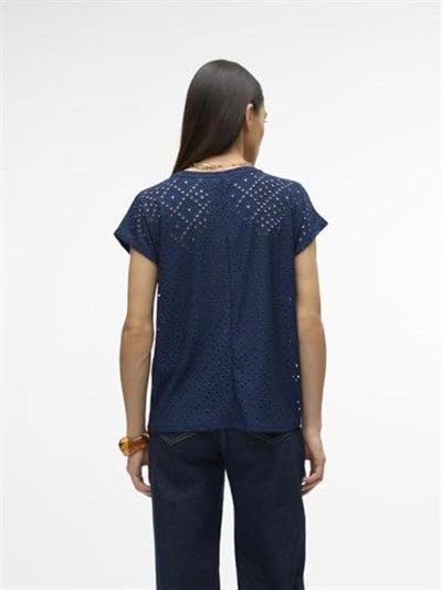 VERO MODA VMTASSA SS TOP JRS GA Tişört Kadın