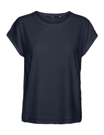 VERO MODA VMTASSA SS TOP JRS GA Tişört Kadın