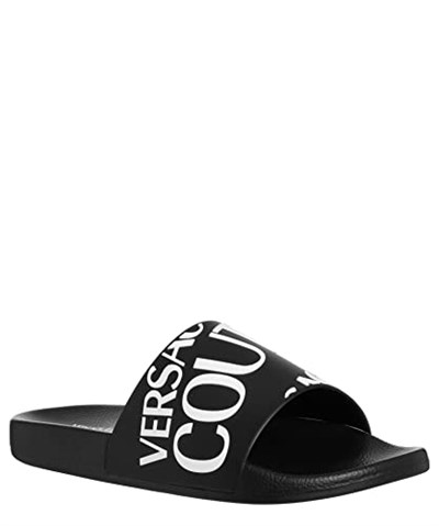 VERSACE JEANS COUTURE Erkek Terlik Siyah