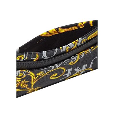 VERSACE JEANS COUTURE erkekler Logo couture kredi kartı sahibi siyah - çok renkli, Siyah - Çok renkli, One Size