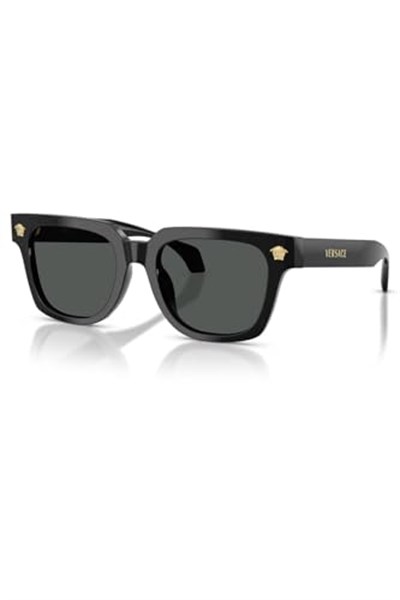 Versace VE 4510U GB187 52 Unisex Kare Siyah Kemik Güneş Gözlüğü