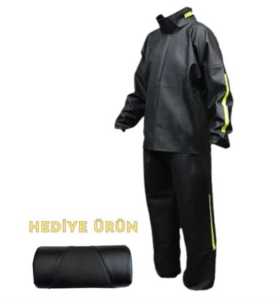 Vexo Pvc Motosiklet Yağmurluk (MOTOSİKLET SIRT DAYAMA HEDİYELİ