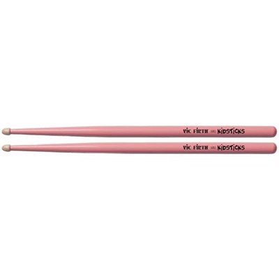 Vic firth Baget (Çift) Kıdstıck Pembe, Hıckory, 0.520