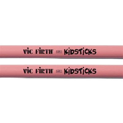 Vic firth Baget (Çift) Kıdstıck Pembe, Hıckory, 0.520