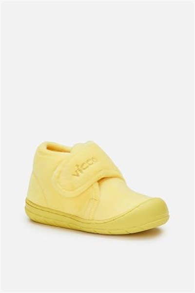 Vicco Color Rahat Kalıp Unisex Bebek Panduf (Sarı, 25 Numara)
