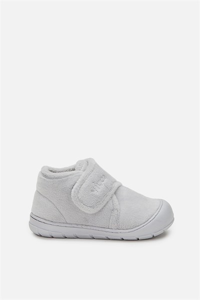 Vicco Color Rahat Kalıp Unisex Bebek Panduf (Gri, 23 Numara)