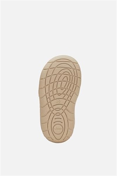 Vicco Color Rahat Kalıp Unisex Bebek Panduf (Bej, 21 Numara)