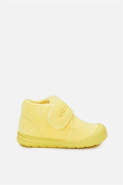 Vicco Color Rahat Kalıp Unisex Bebek Panduf (Sarı, 23 Numara)