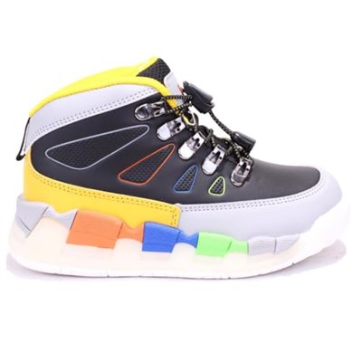 Vicco Ellen 946F24K417 Siyah Ortopedik Günlük Işıklı Erkek Çocuk Spor Bot