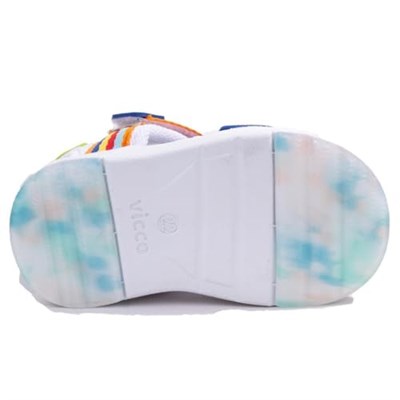 Vicco Flow II 332P24Y202 Beyaz Mavi Ortopedik Günlük Erkek Çocuk Spor Sandalet