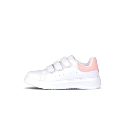 Vicco Mari Hafif Kız Okul Öncesi Beyaz/Pudra Sneaker - 31 Beden